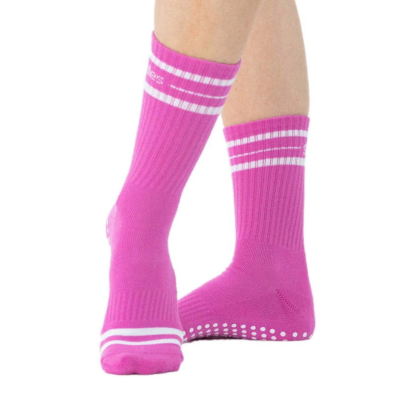 sock sales running -  Jess Crew Grip Sock (Barre / Pilates)