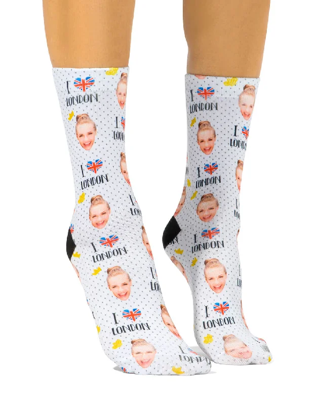 sock uses custom -  I Love London Socks