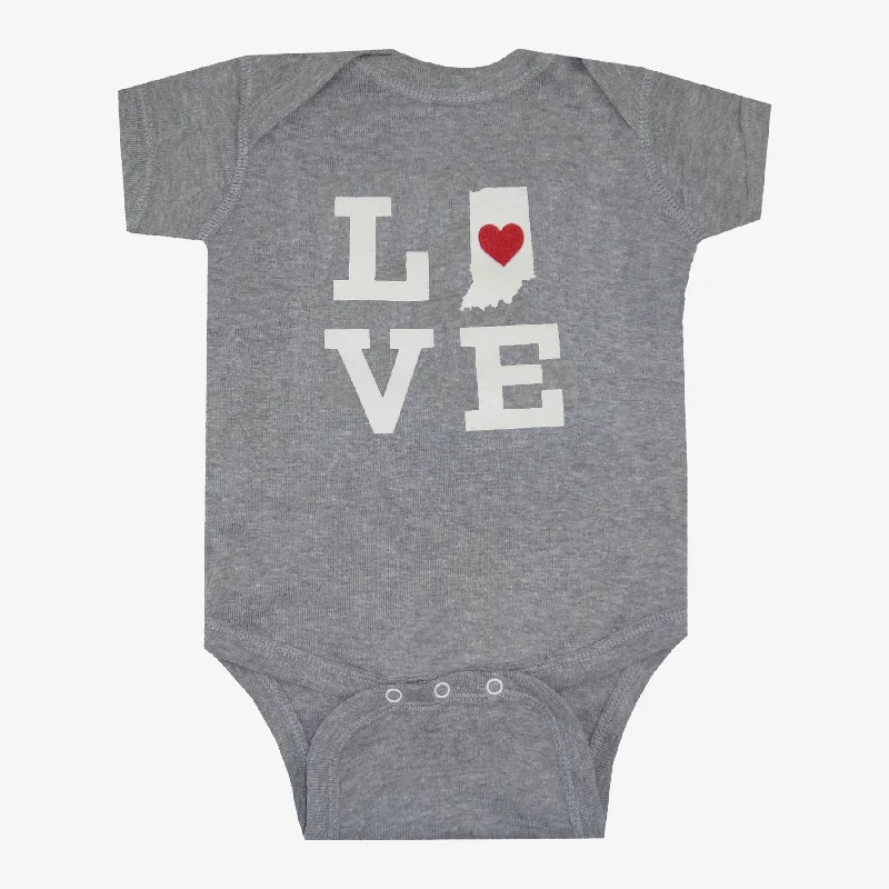 sock exchanges custom -  Indiana Love Onesie