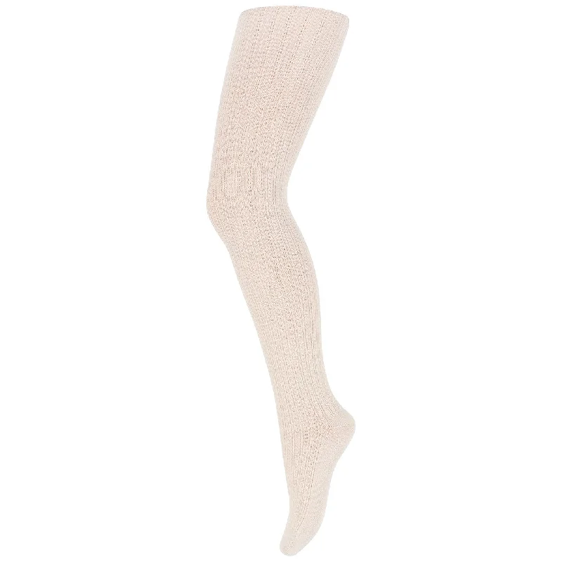 sock brands custom -  MP Danmark Irene Tights Ecru