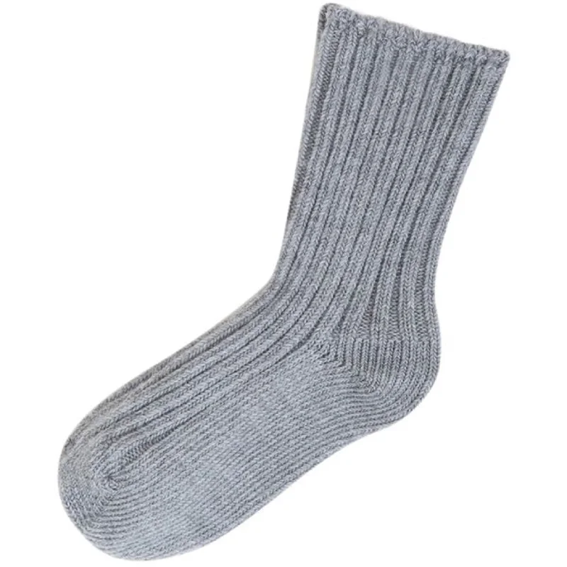 sock offers custom -  Joha Wool Socks Light Grey