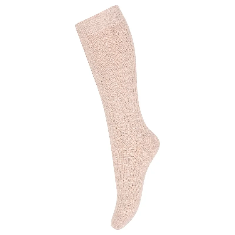 sock promotions running -  Mp Denmark Juno Knee Socks Rose Dust