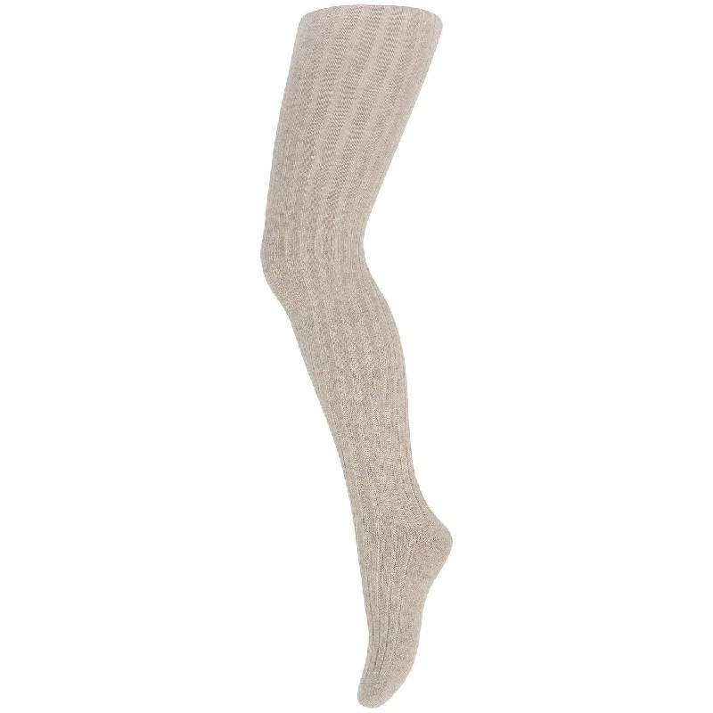 sock bundles running -  Mp Danmark Lenox Tights Beige Melange