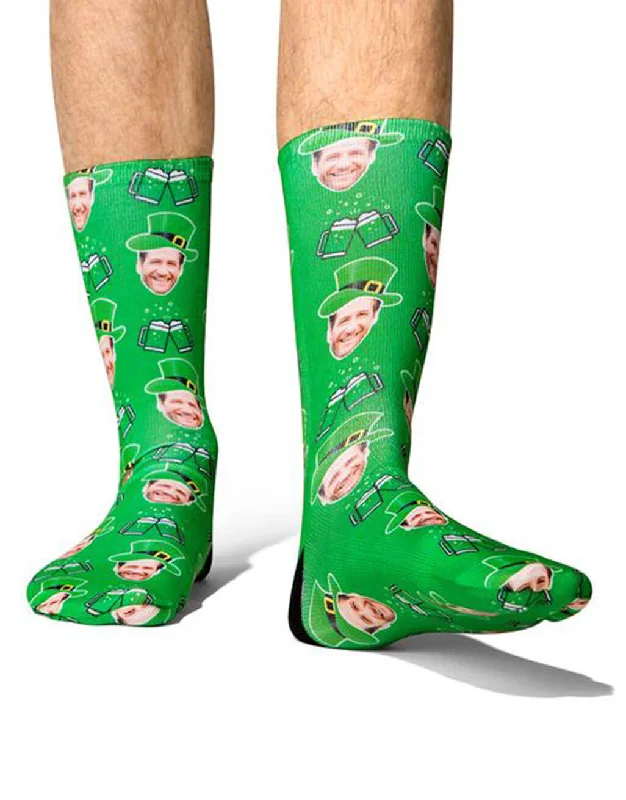 sock collections running -  Leprechaun Socks