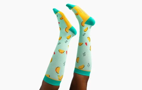 sock returns custom -  Lets Taco 'Bout it Women's Knee High Compression