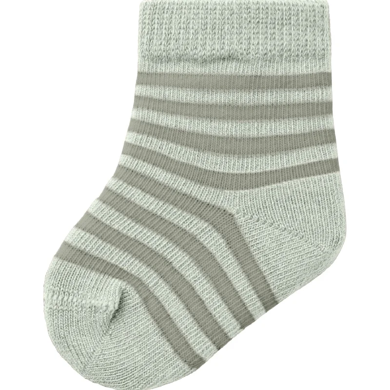 sock care custom -  Lil'Atelier Green Tint Elove Stripe Socks