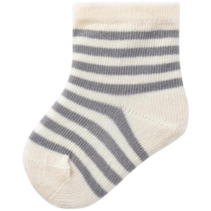 sock offers hiking -  Lil'Atelier Silver Filigree Elove Stripe Socks