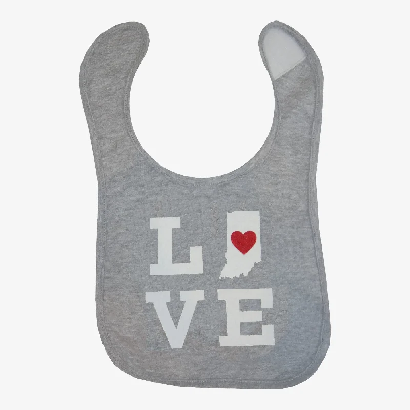 sock guarantee custom -  Love Indiana Bib