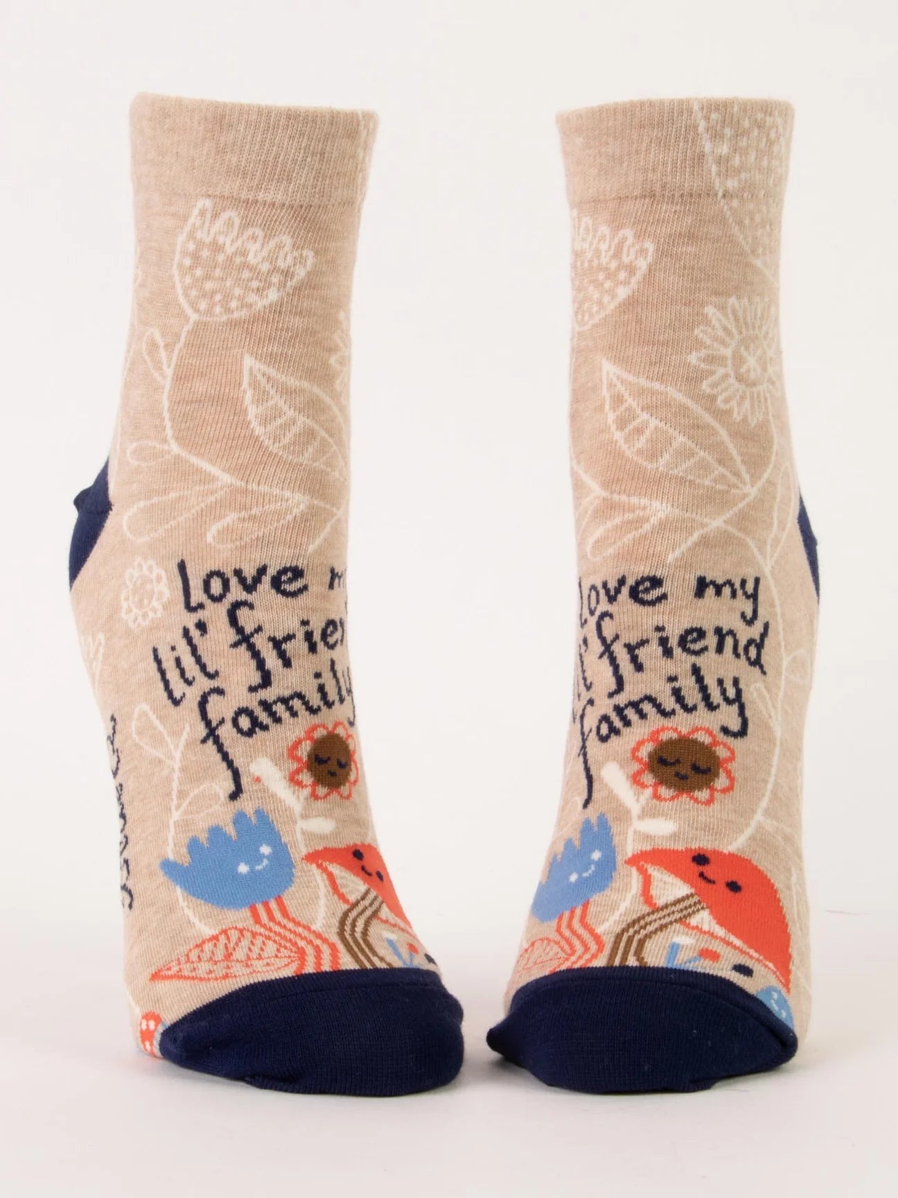 sock codes running -  Love my lil' Friend Family Women's Ankle Sock