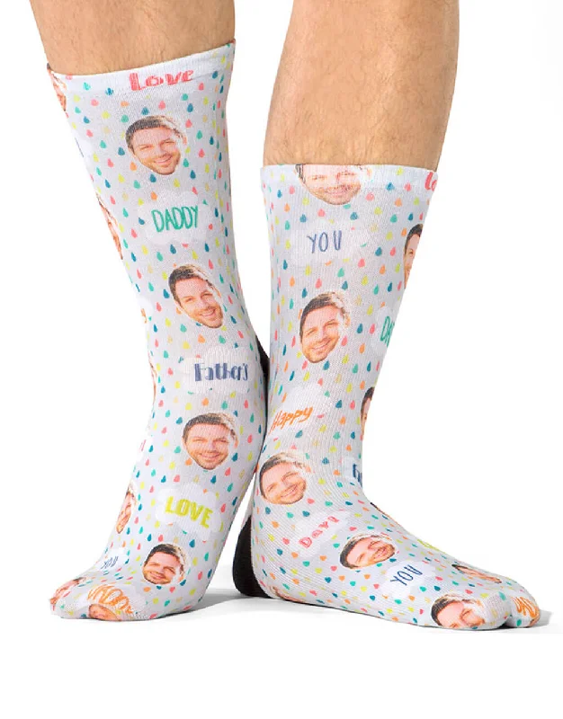 sock availability thermal -  Love You Daddy Socks