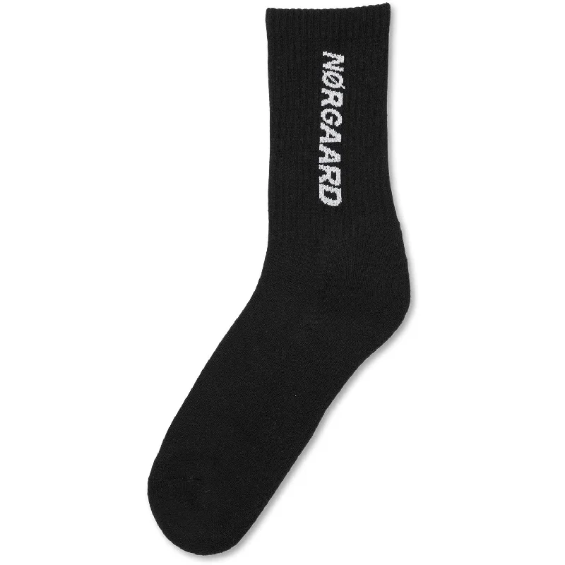 sock coupons thermal -  Mads Nørgaard Black Cotton Tennis MN Classic Sock