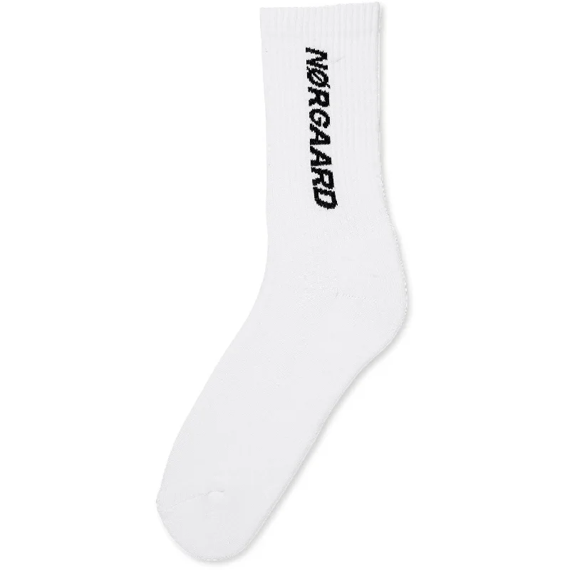 sock bundles thermal -  Mads Nørgaard White Cotton Tennis MN Classic Sock