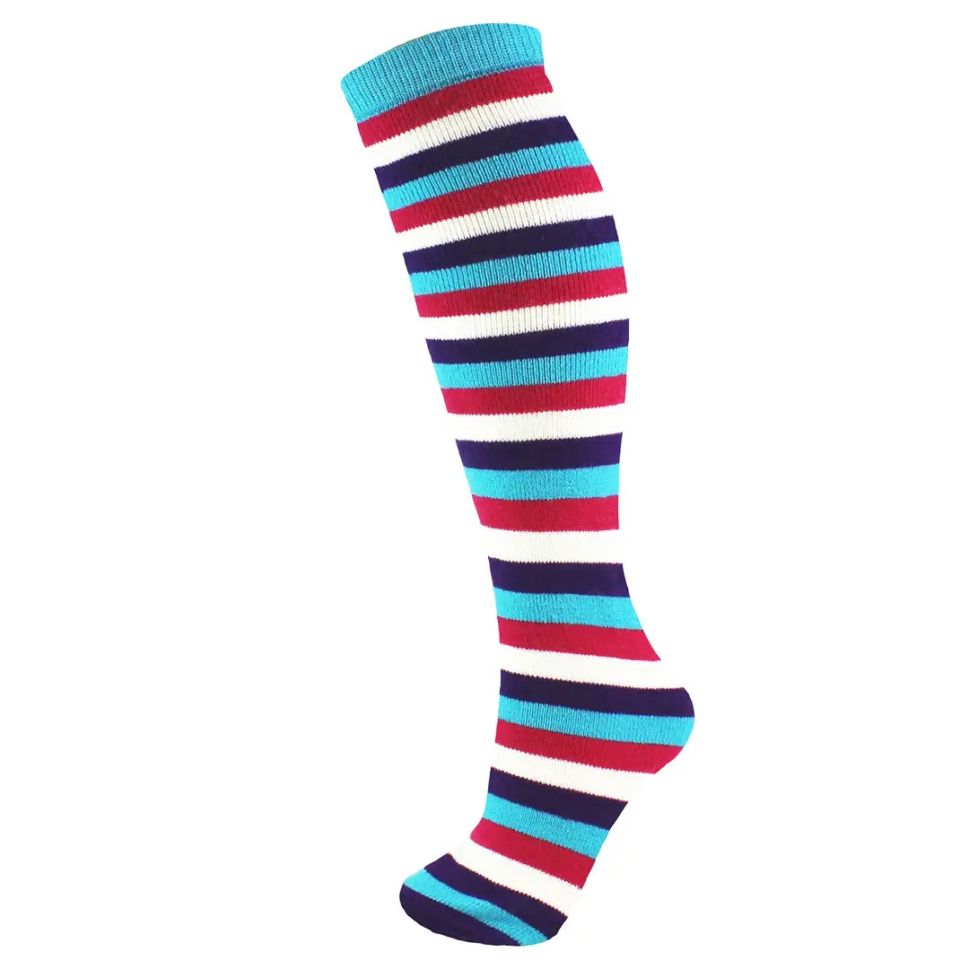 sock packs running -  Manbi Striped Thermal Ski Socks