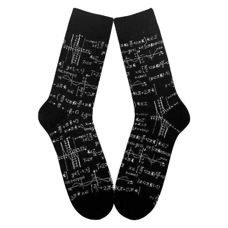 sock promotions running -  Math Genius  - Adult sock - One Hit Wonders - Size  L