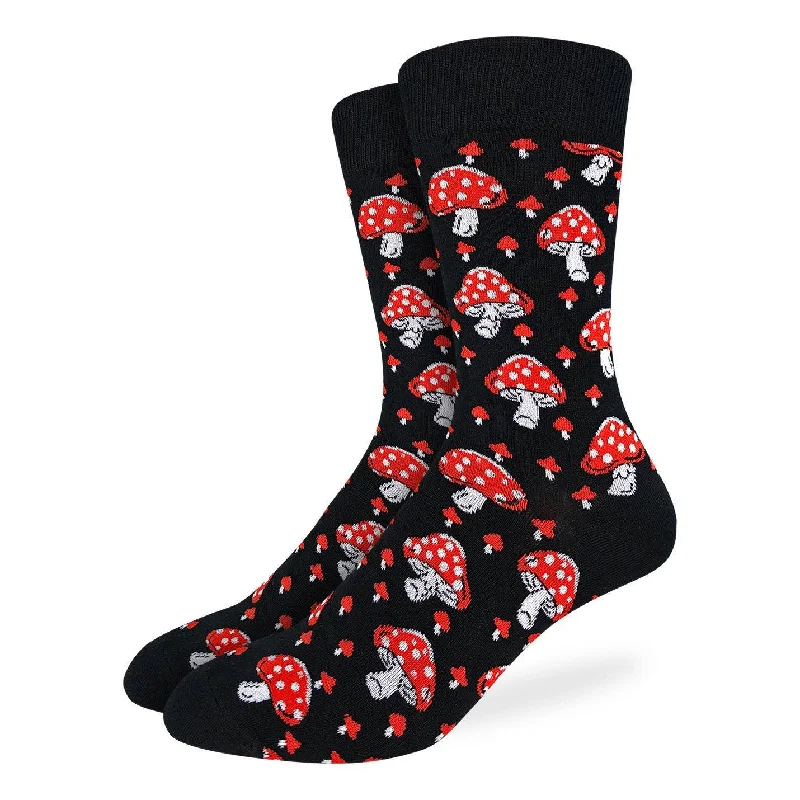 sock bundles thermal -  Good Luck Sock Men's Big and Tall Amanita Mushrooms Socks