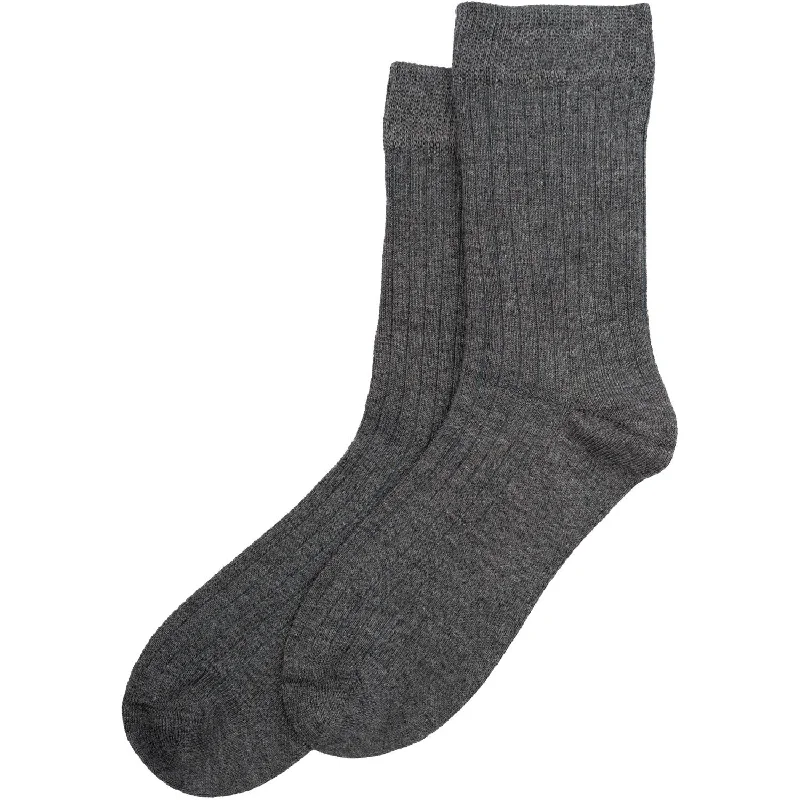 sock sizes hiking -  minipop® Dark Gray Melange Bamboo Socks