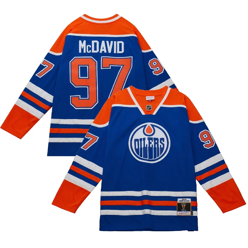 sock materials hiking -  Mitchell & Ness Vintage Senior Jersey - Edmonton Oilers Connor McDavid