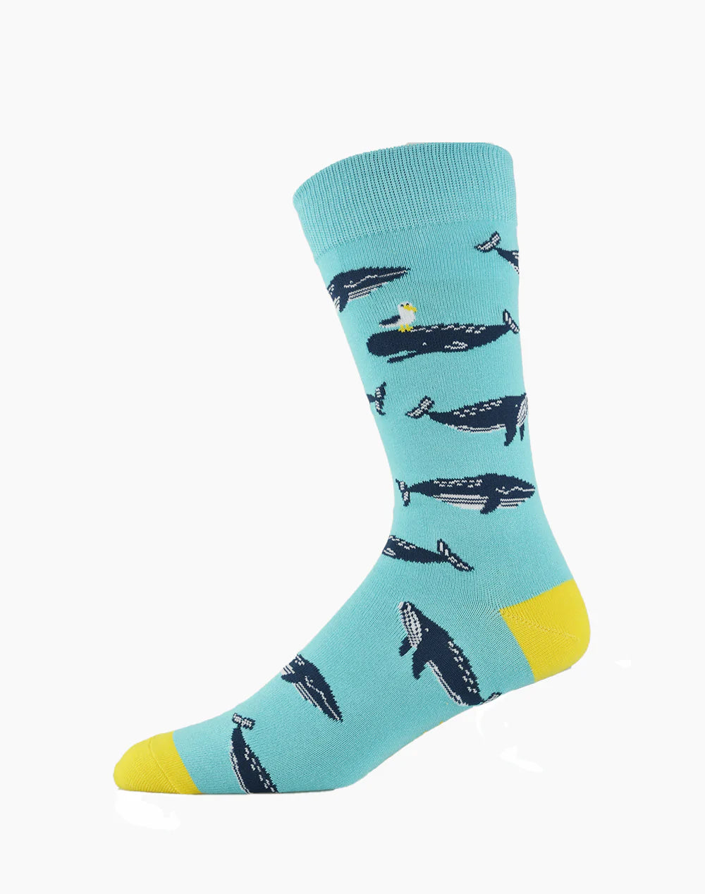 sock collections custom -  Moby Dick Bamboo Men's  Crew Socks