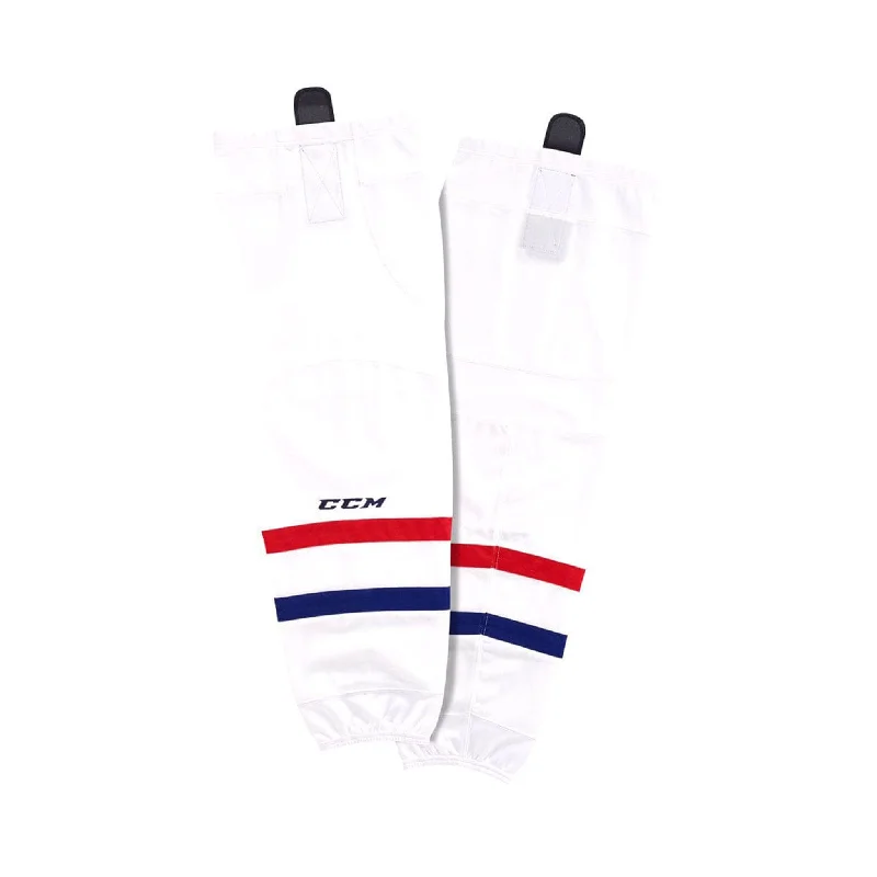 sock exchanges running -  Montreal Canadiens Away CCM Quicklite 8000 Hockey Socks