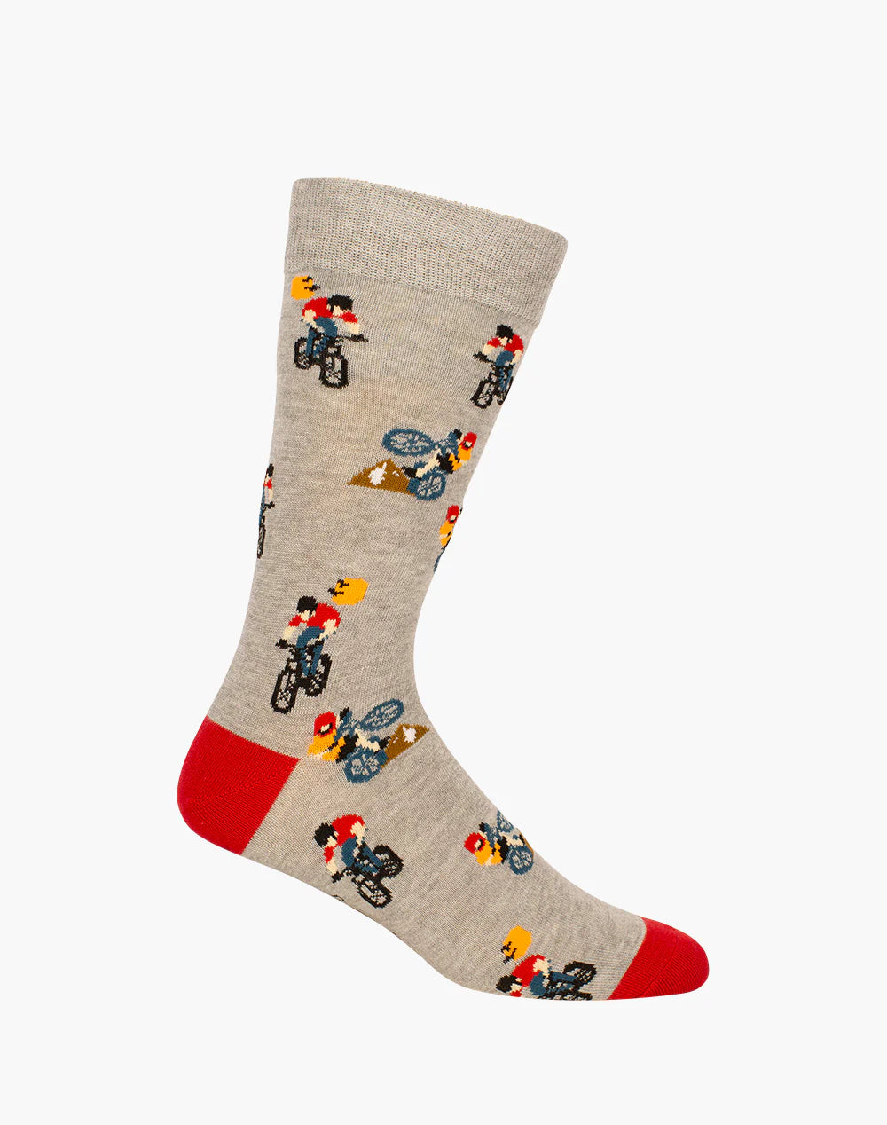 sock trends thermal -  Mountain Bike Men's Bamboo Crew Socks