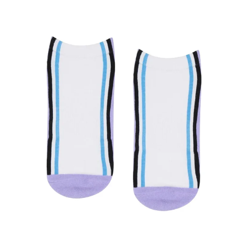 sock fashion thermal -  Classic Low Rise Grip Socks - Fluid (Barre / Pilates)