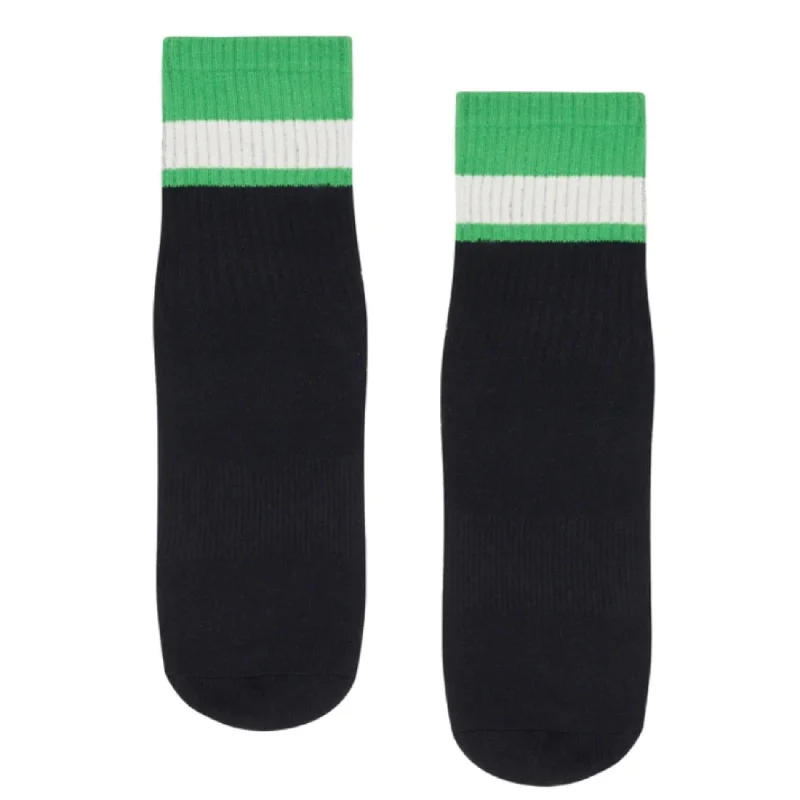 sock delivery custom -  Unisex/Mens Nordic Stripe Crew Grip Socks (Barre / Pilates)