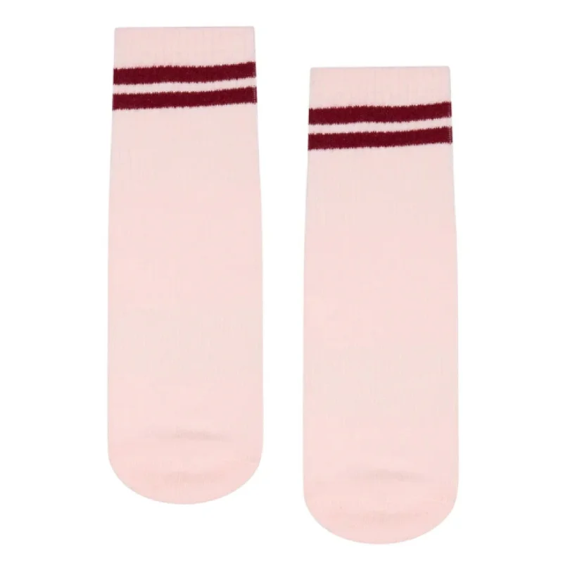 sock drying running -  Sweetheart Stripes Grip Socks  (Barre / Pilates)