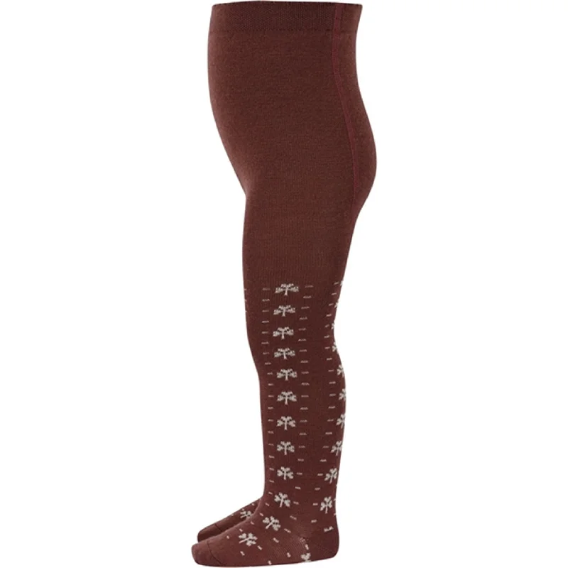 sock patterns custom -  MP 39106 Wool Alva Tights Hot Chocolate