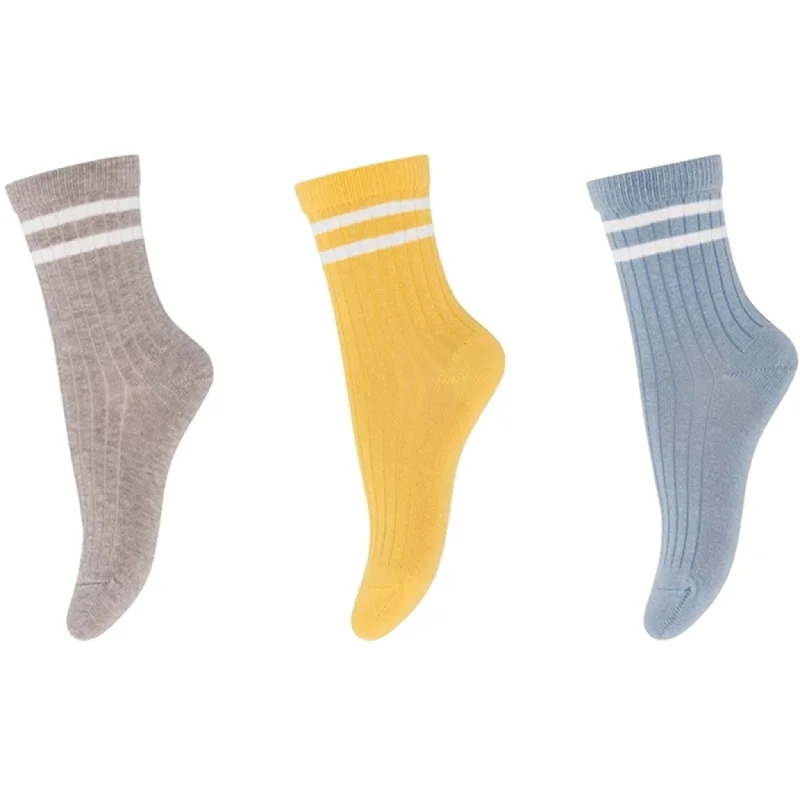 sock colors thermal -  MP Danmark 79231 Ben Socks 3-pack 8995 Multi