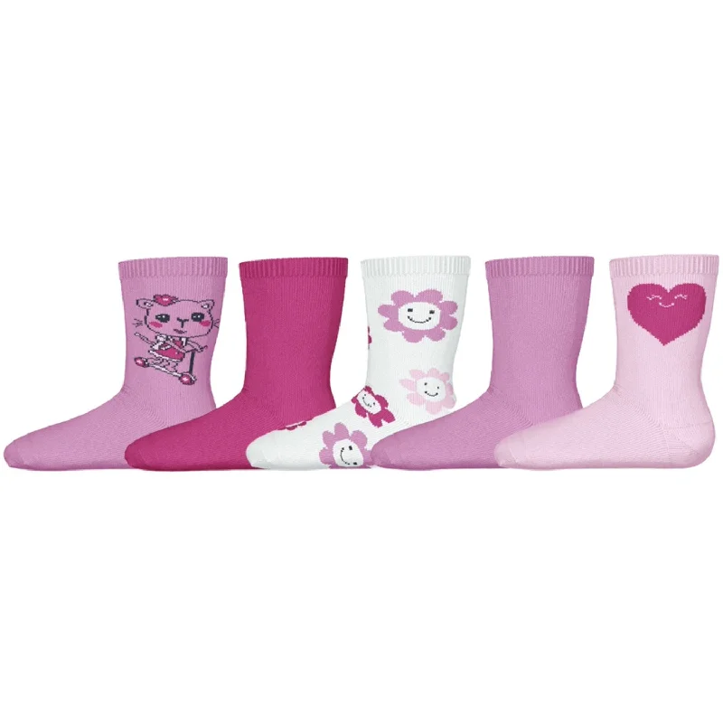 sock packs hiking -  Name It Pastel Lavender Vagn 5-pack Socks