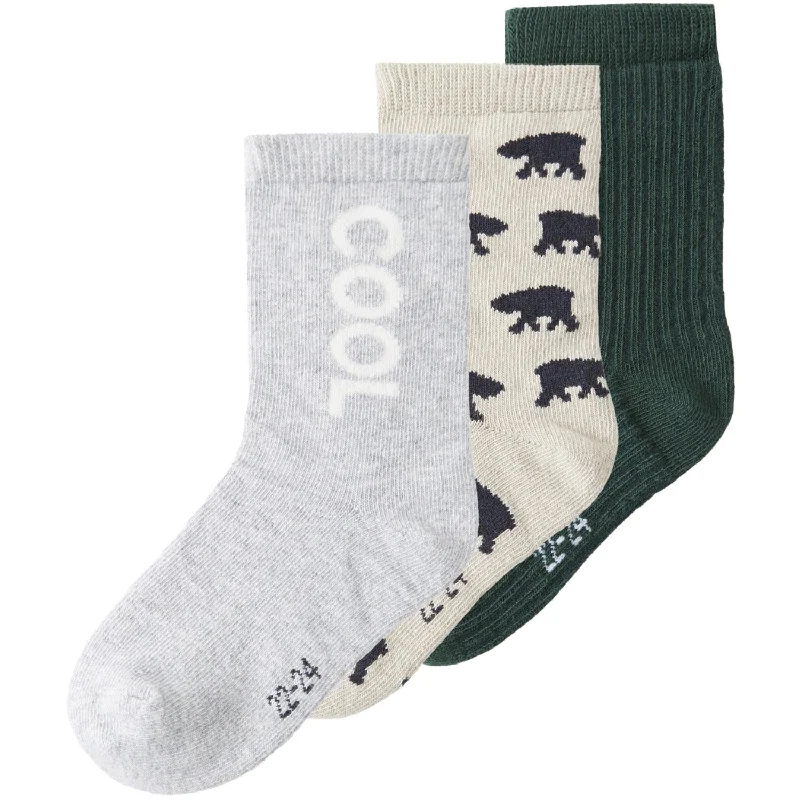 sock bundles hiking -  Name It Pure Cashmere Kosy 3-pack Socks