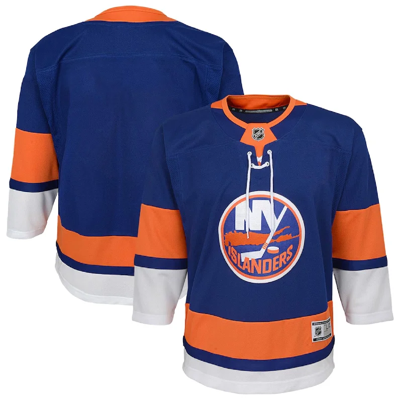 sock washing running -  OuterStuff Premier Junior Home Jersey - New York Islanders