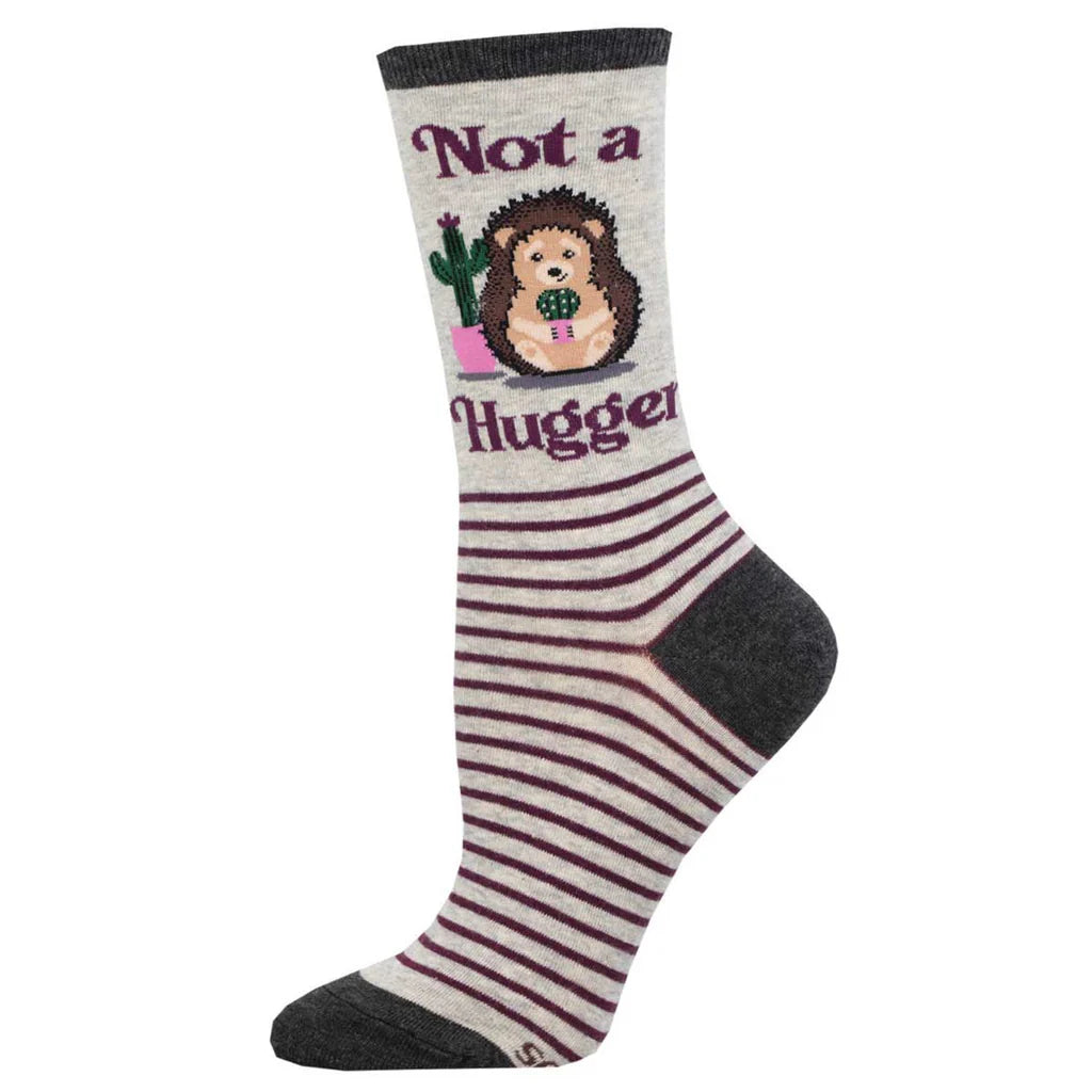 sock sizes running -  Not a Hugger Women's Crew Socks