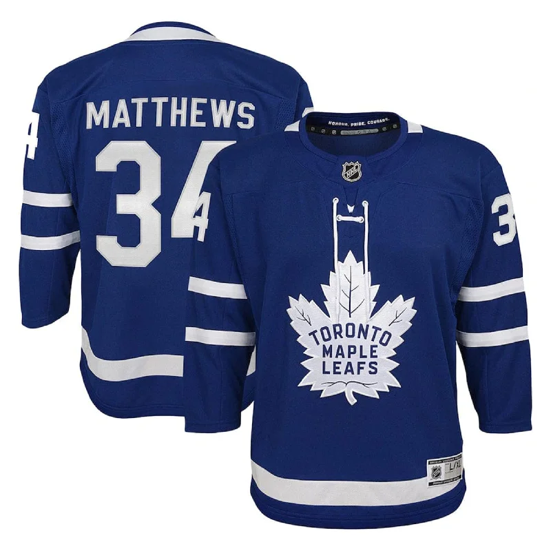 sock collections running -  Outer Stuff Premier Toddler Home Jersey - Toronto Maple Leafs Auston Mathews