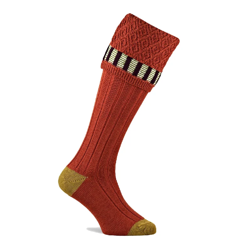 sock singles hiking -  Pennine Bristol Shooting Socks Maple