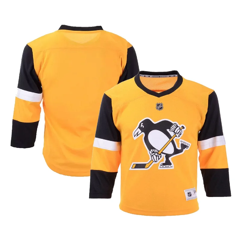 sock comfort custom -  Pittsburgh Penguins Alternate Outer Stuff Replica Junior Jersey