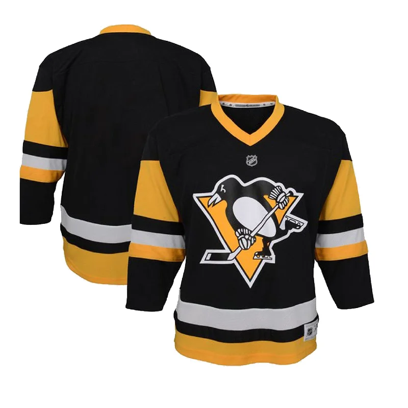 sock uses thermal -  Pittsburgh Penguins Home Outer Stuff Replica Youth Jersey