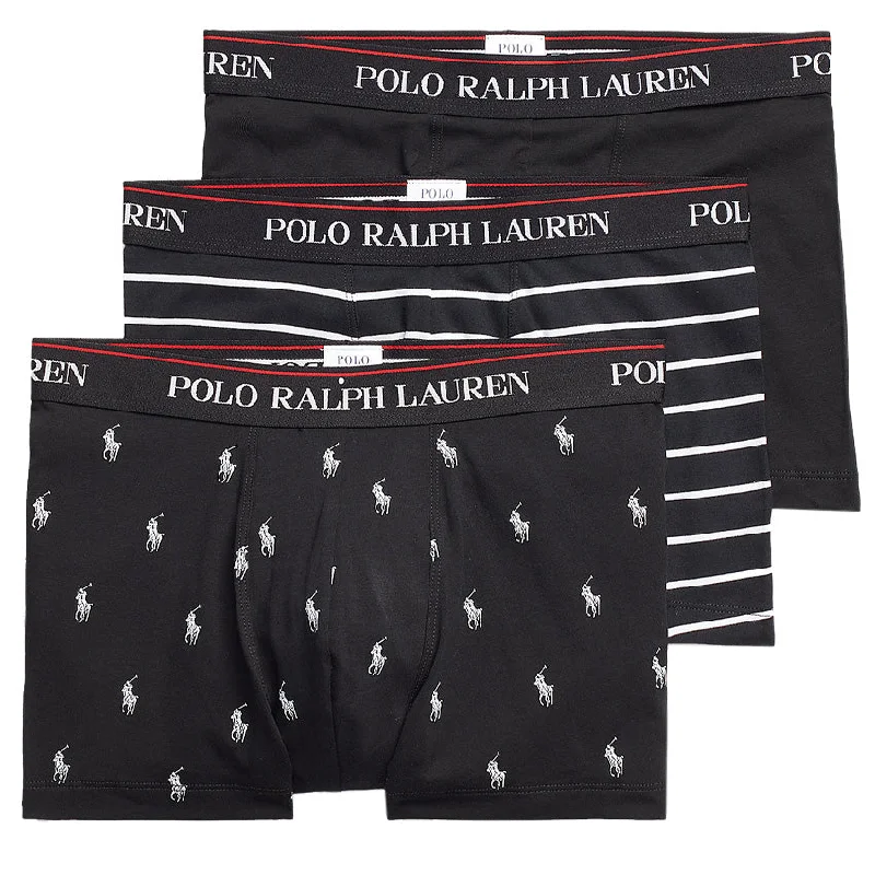 sock prices hiking -  Polo Ralph Lauren Classic Trunk 3-Pack Black / Black White / Black PP