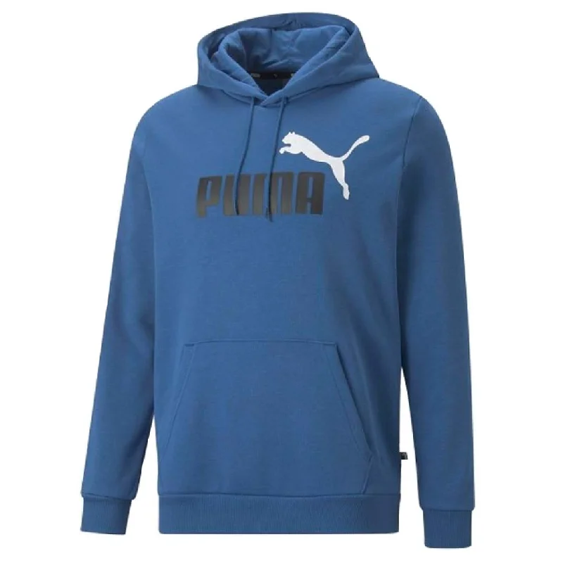 sock quality hiking -  Puma - Men's Essentials 2-Colour Big Logo Hoodie (586764 19)