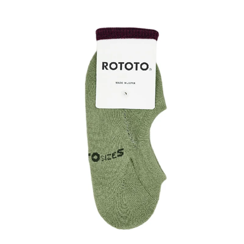 sock discounts custom -  Rototo Ankle Sock Light Green