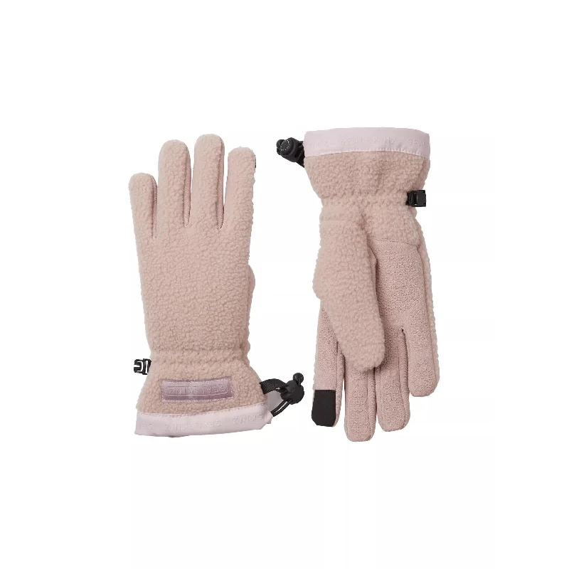 non-slip rescue gloves -  Sealskinz Womens Hoveton Waterproof Sherpa Fleece Gloves