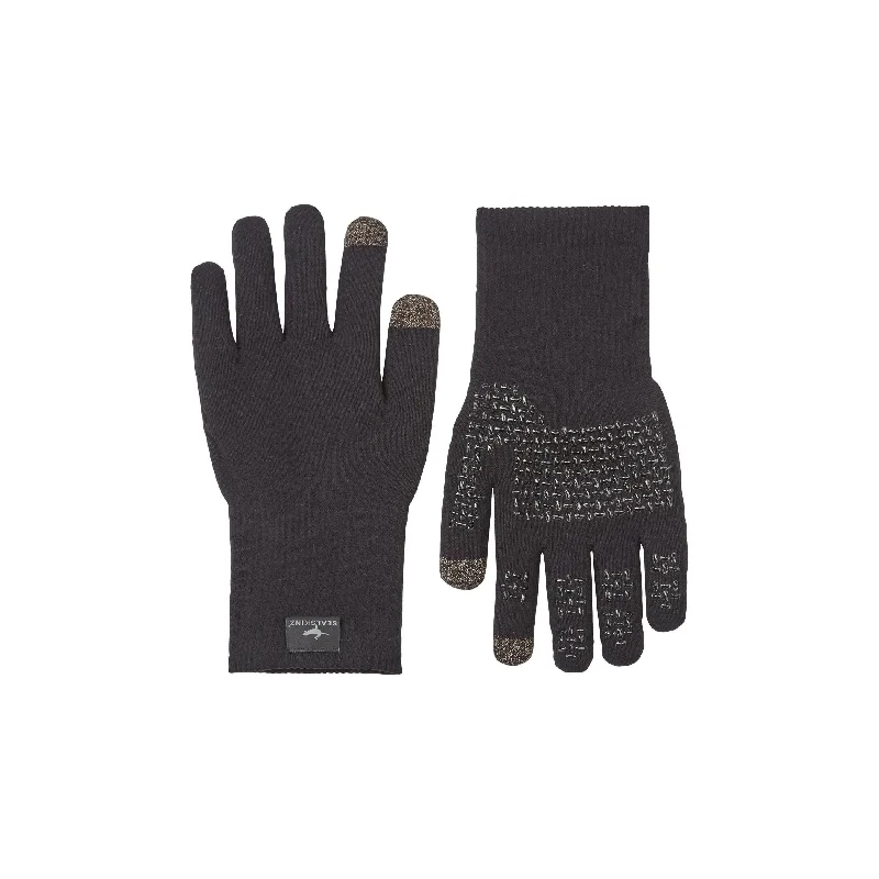 non-slip handling gloves -  Sealskinz Anmer Waterproof All-Weather Ultra Grip Knitted Gloves