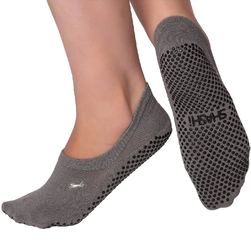 sock quality thermal -  Essentials Grip Sock- Charcoal (Barre / Pilates)