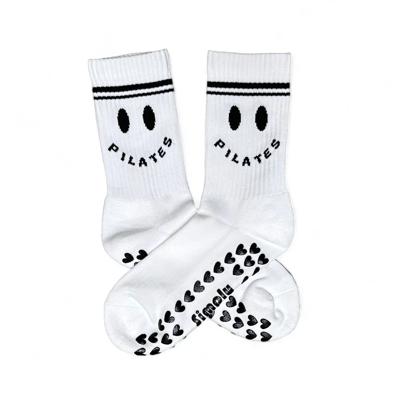 sock collections custom -  Pilates Happy - Crew Grip Socks