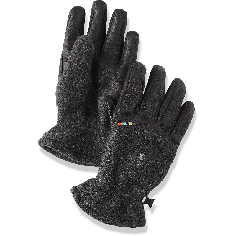 waterproof construction work gloves -  Smartwool Trail Ridge Sherpa Gloves