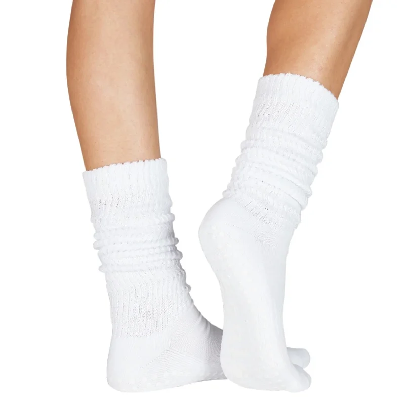 sock sales thermal -  Cloud - Crew Grip Sock (Barre / Pilates)