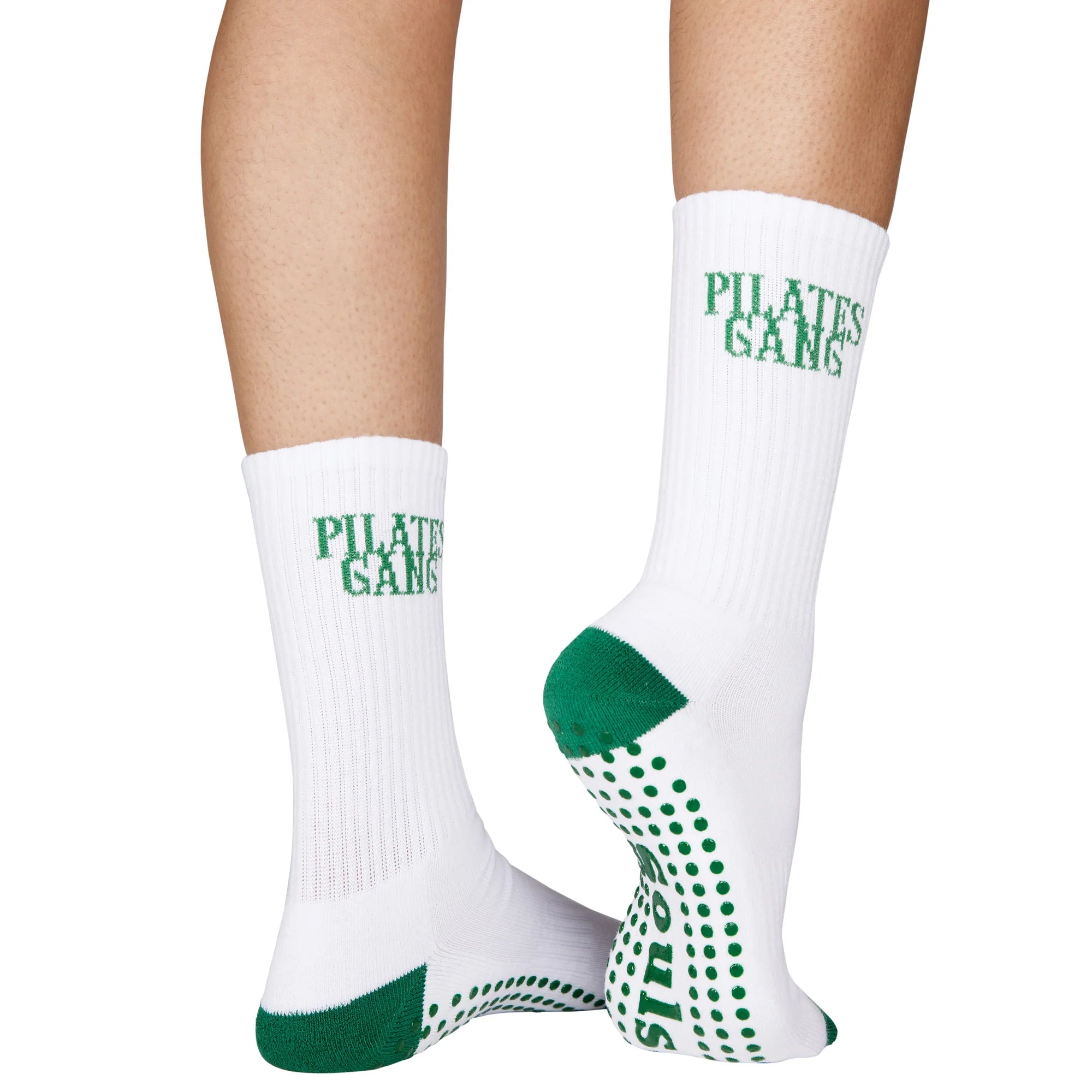 sock types running -  Pilates Gang - Crew Grip Sock (Barre / Pilates)