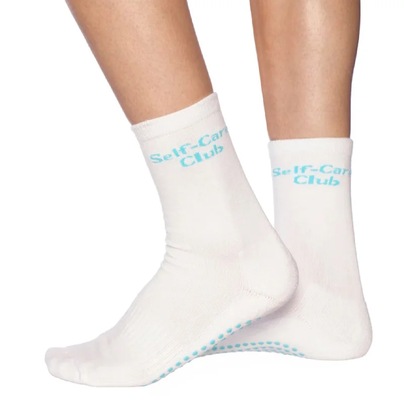 sock care thermal -  Self Care Club - Crew Grip Sock (Barre / Pilates)