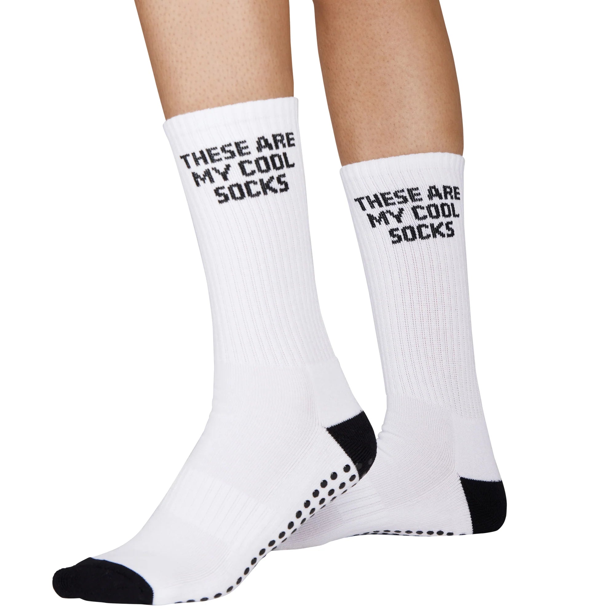 sock offers running -  These Are My Cool Socks - Crew Grip Sock (Barre / Pilates)