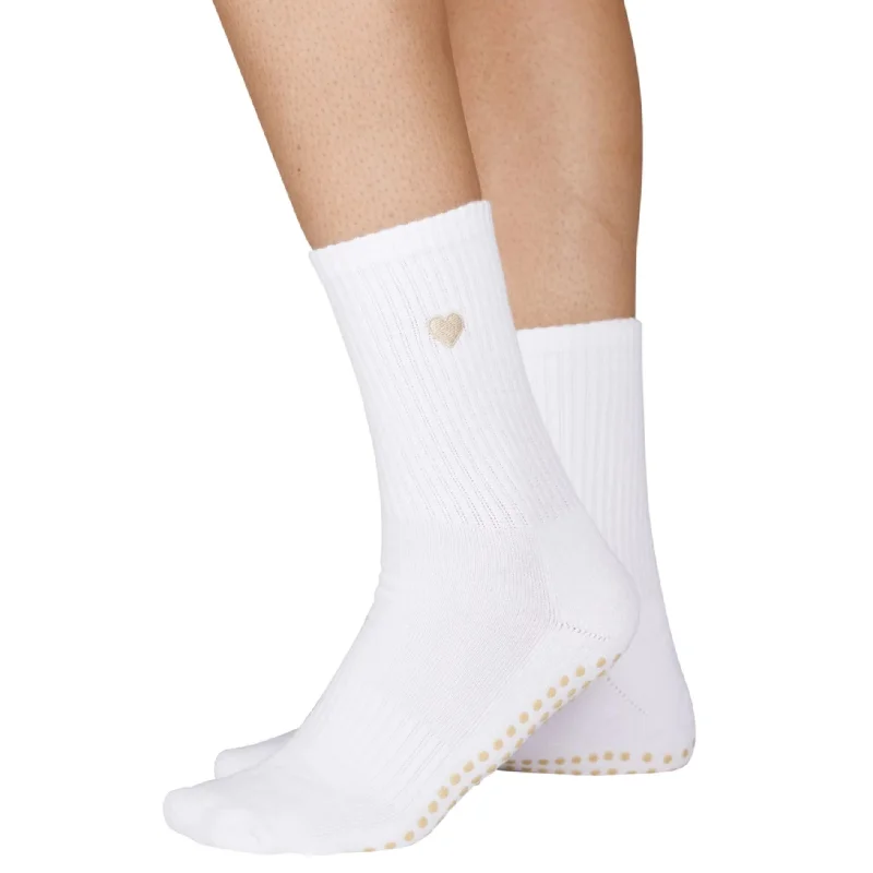 sock guarantee hiking -  Teeny Love - Crew Grip Sock (Barre / Pilates)